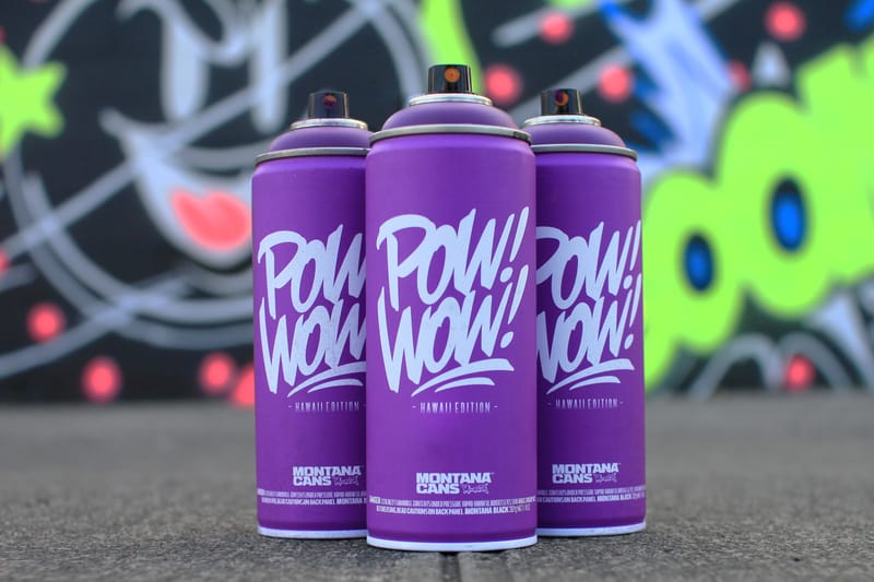 POW! WOW! Hawaii x Montana 2016 Limited Edition Spray Can 