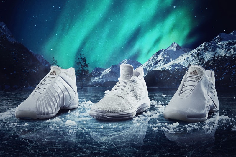 adidas Aurora Borealis Triple White Collection