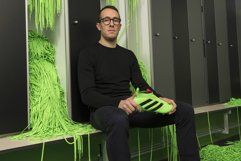 Sam Handy on adidas New Laceless Football boot