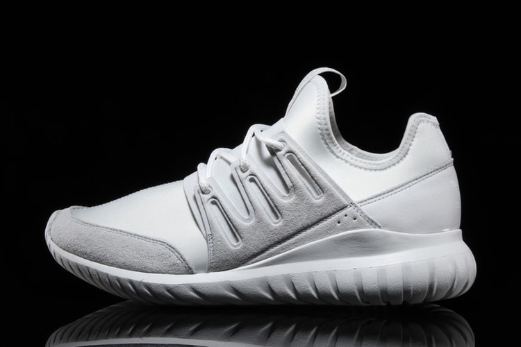 adidas Gives the Tubular Radial the "Whiteout" Treatment
