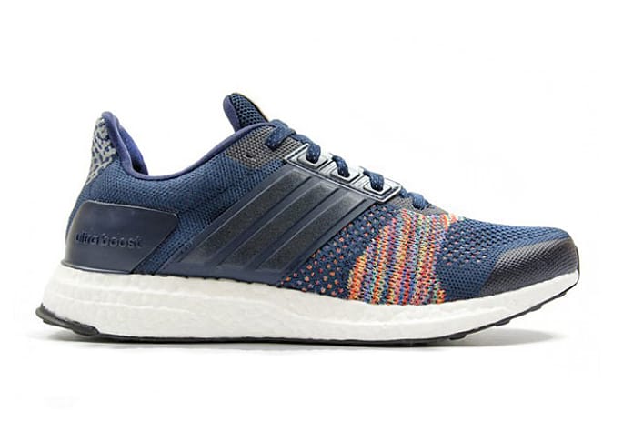 adidas Ultra Boost ST “Multicolor” Blends a Color Burst with Cool Blue