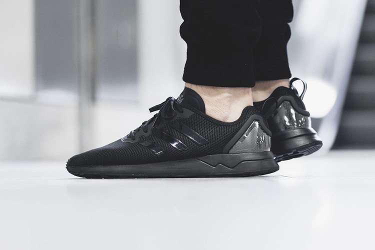 adidas ZX Flux ADV "Black" Features a Clear Heel Cap