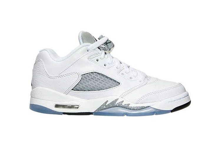 Air Jordan 5 Retro Low "White/Wolf Grey"