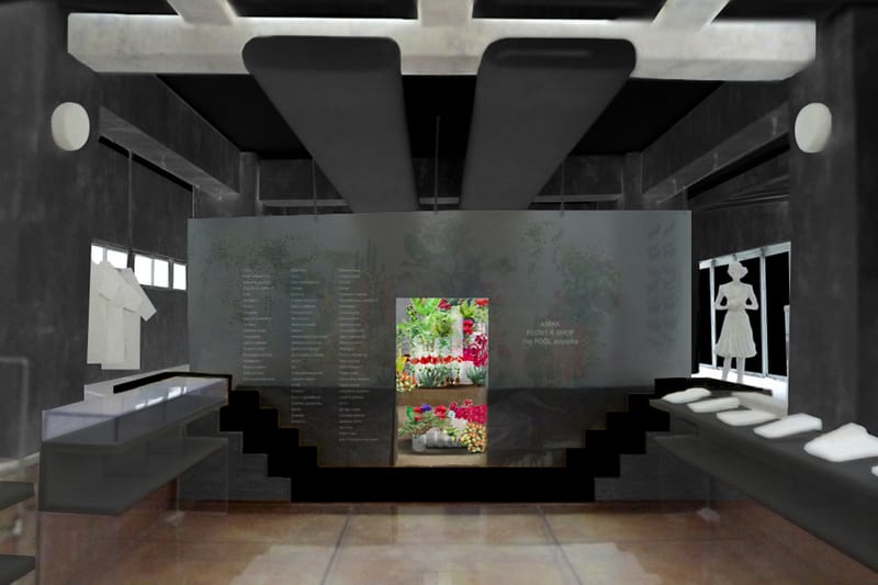 AMKK Opens a Pop-up Flower Shop at the POOL aoyama