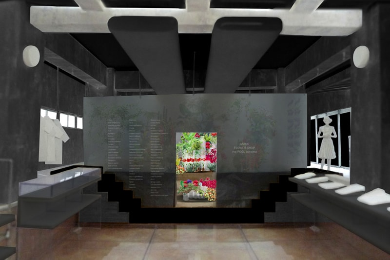 AMKK Opens a Pop-up Flower Store at 'the POOL aoyama'
