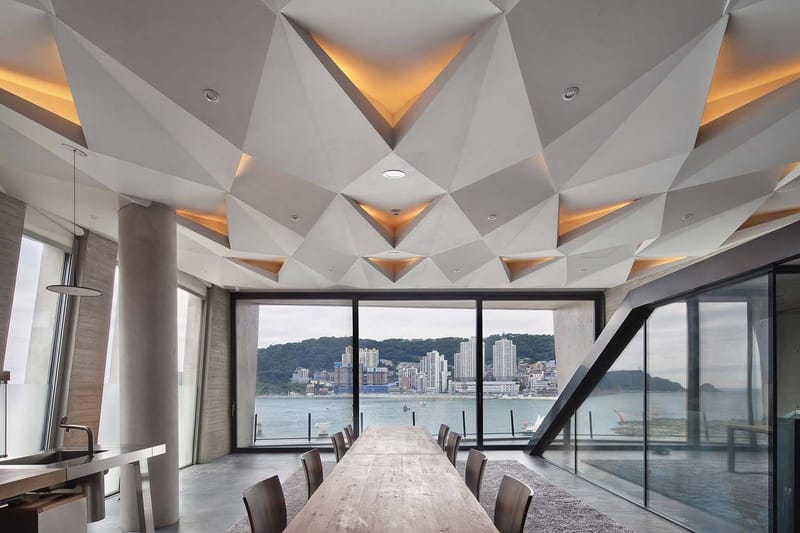 architect-K's Monolithic Busan Residence Mimics a Small City