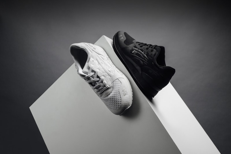 ASICS Drops Black and White Colorways of the Seamless GEL Lyte III