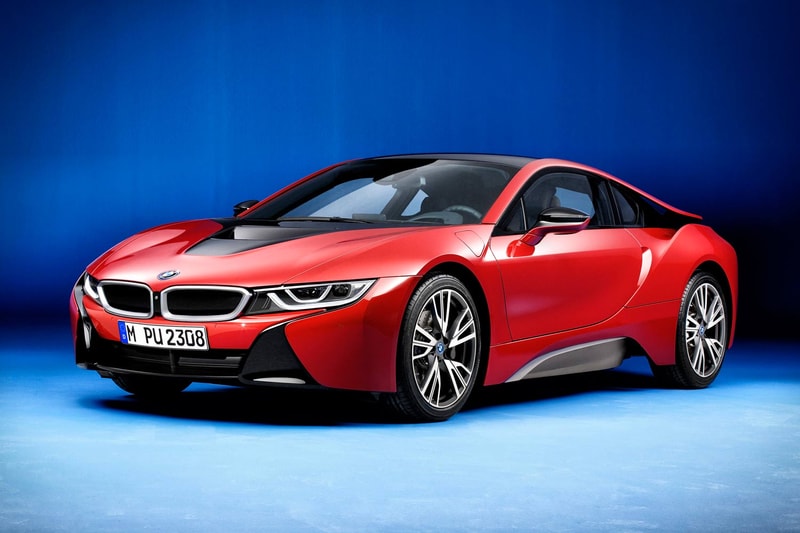 BMW i8 gets a Protonic Red Makeover