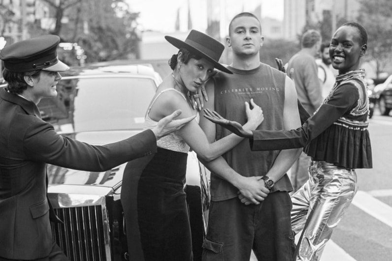 Lady Gaga and Yoko Ono in Bruce Weber Our Town Campaign for Barneys