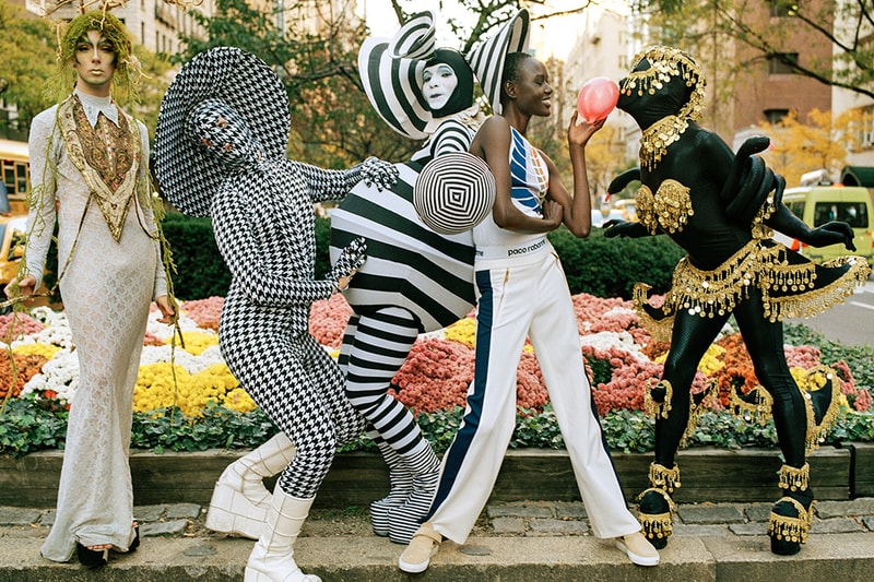 Lady Gaga and Yoko Ono in Bruce Weber Our Town Campaign for Barneys