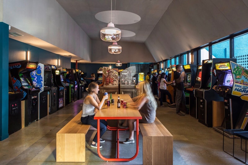 Button Mash Combines Bar and Restaurant With Arcade