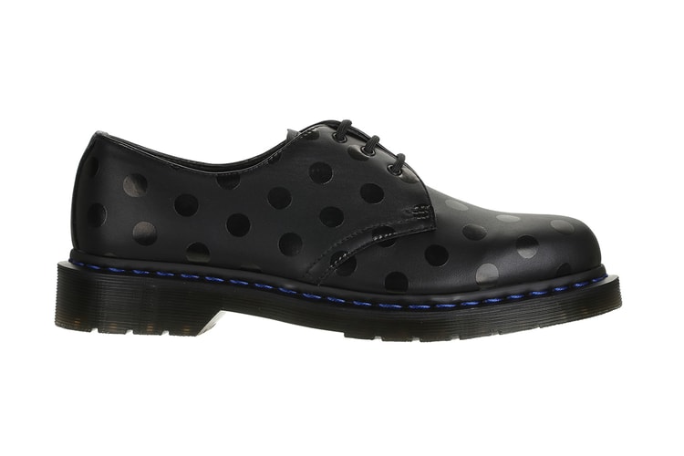 colette Dresses Dr. Martens' 1461 3-Eye Shoe in Polka Dots