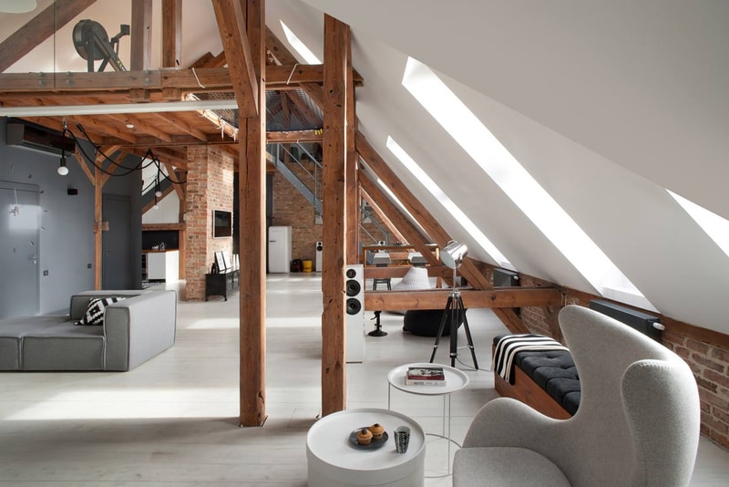 Poznan, Poland Loft Designed By CUNS Studio