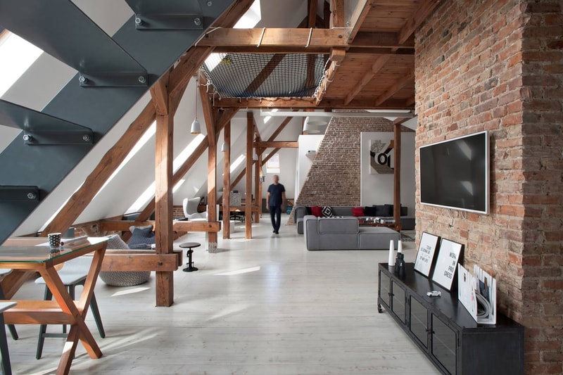Poznan, Poland Loft Designed By CUNS Studio