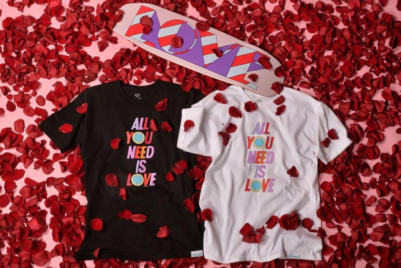Diamond Supply Co. Teams Up with The Beatles to Present a Loved Up Collaboration