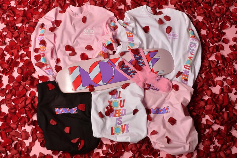 Diamond Supply Co. Teams Up with The Beatles to Present a Loved Up Collaboration