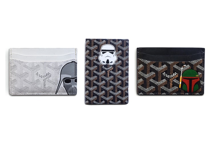 Eric Ramirez x Mason Rothschild Custom Hand-Painted Star Wars Goyard Cardholders