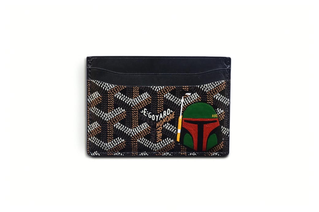 goyard wallet custom