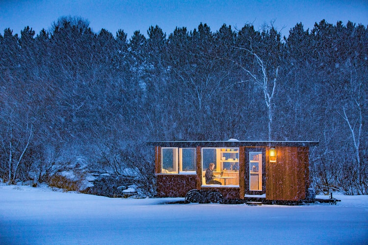 Escape to a Private Space With This Cozy Portable Cabin