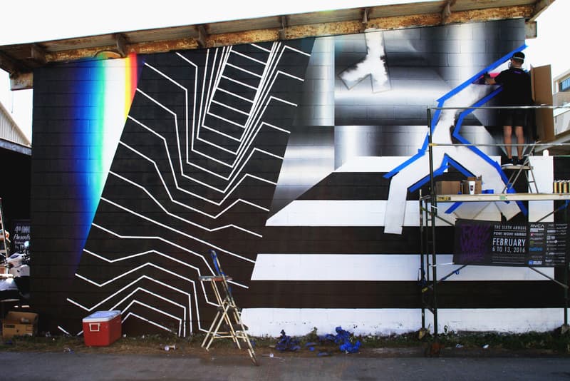 Felipe Pantone Paints POW! WOW! Hawaii