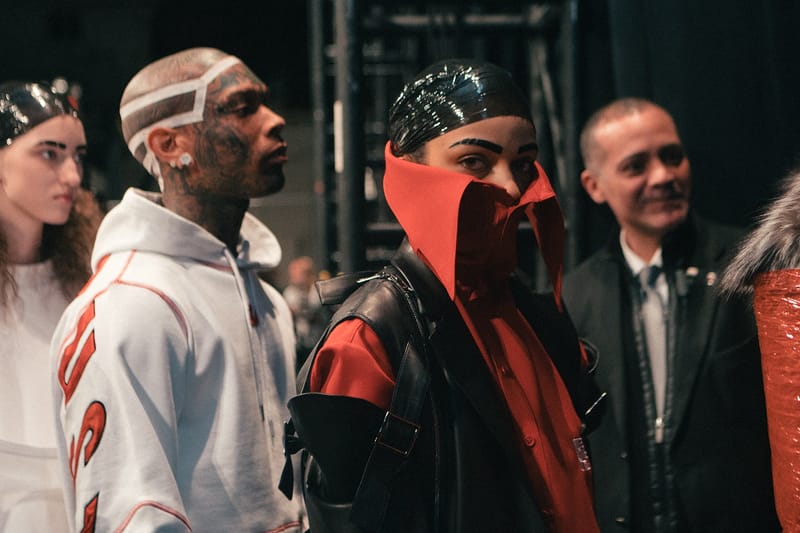 Backstage at Hood By Air from New York Fashion Week 2016