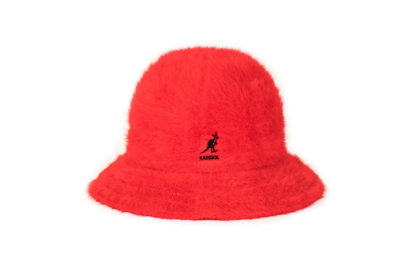 kangol pom casual bucket hat