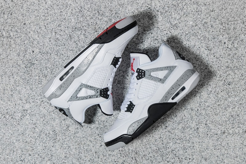 Air Jordan 4 White Cement 