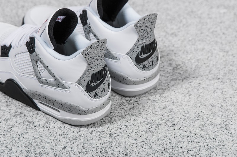Air Jordan 4 White Cement 
