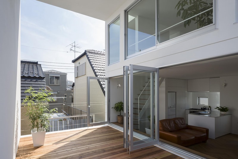Little House With a Big Terrace by Takuro Yamamoto