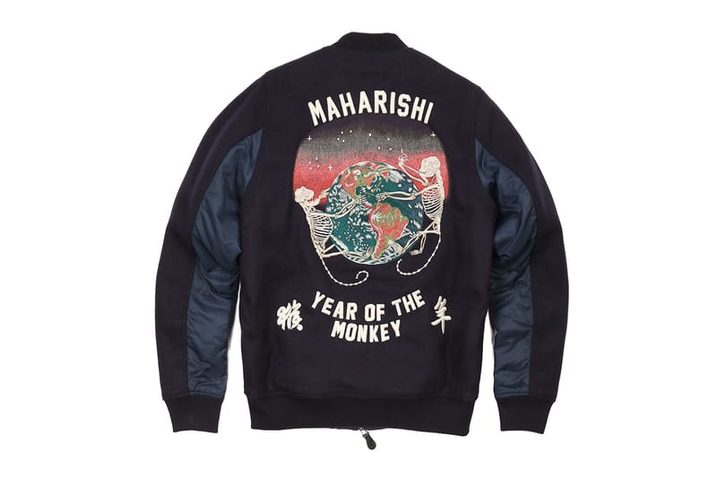 maharishi Rings in the Chinese New Year With an Embroidered Tour Jacket