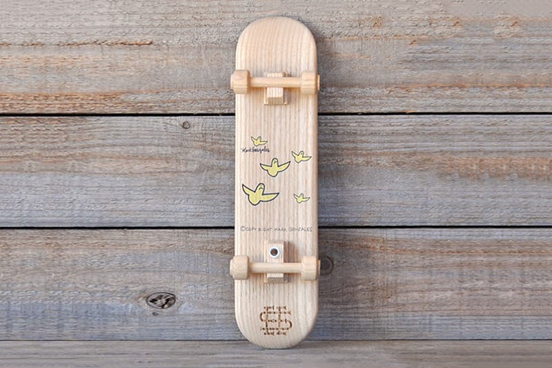 Mark Gonzales x SEE SEE Vase and Skateboard