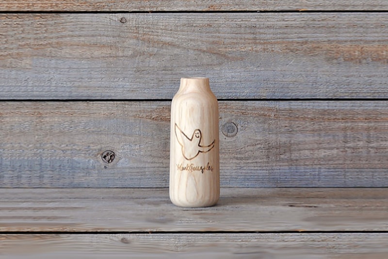 Mark Gonzales SEE SEE Skateboard and Vase