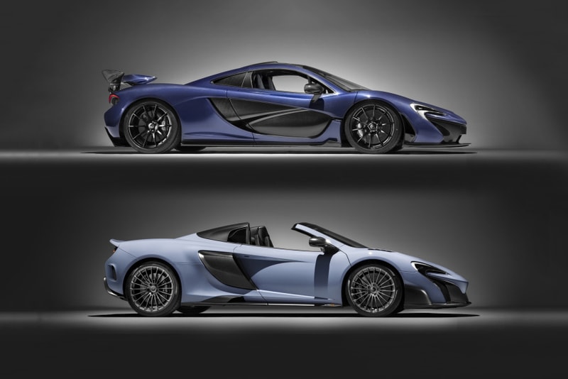 McLaren 675LT Spider and P1 Carbon Fiber
