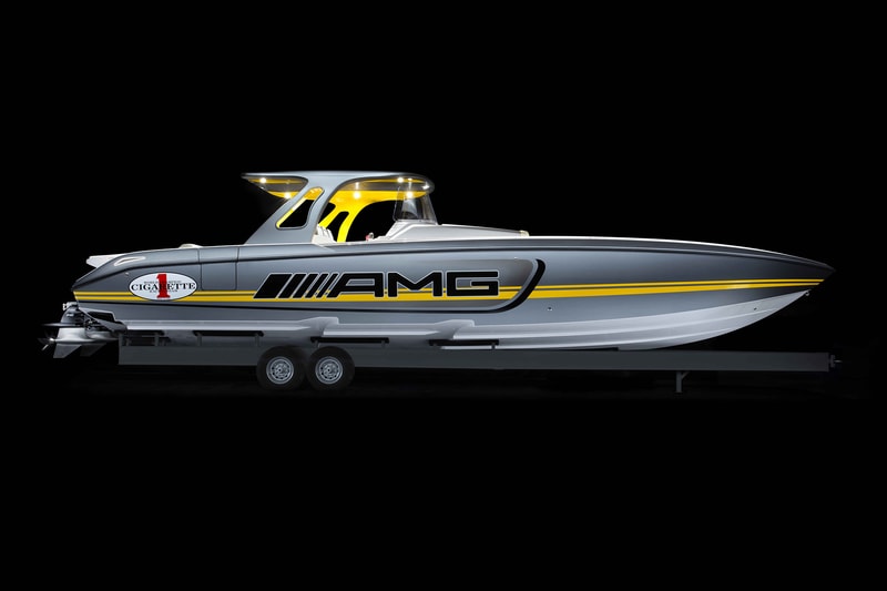 Mercedes AMG GT3-Inspired Racing Boat by Cigarette Racing