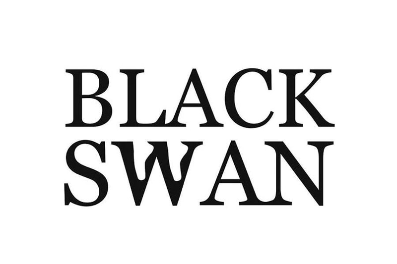 Movie Titles Written with Negative Space