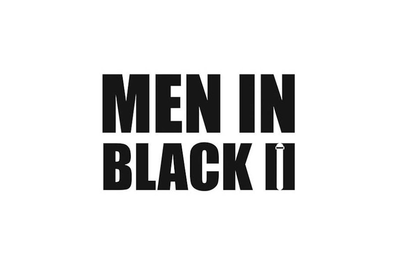Movie Titles Written with Negative Space