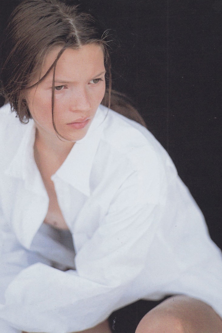 Kate Moss First Modeling Shoot by Owen Scarbiena