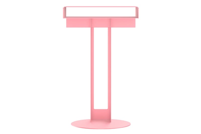 NEW TENDENCY Releases Signature META Side Table in Seasonal Pink