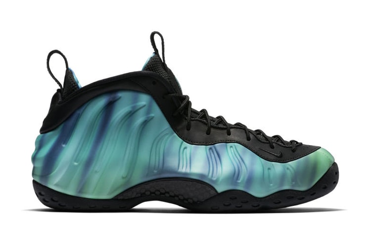 The Nike Air Foamposite One Meets the Aurora Borealis