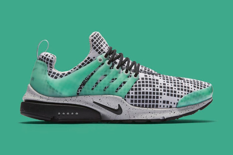 A Pixelated Pattern Highlights This Nike Air Presto