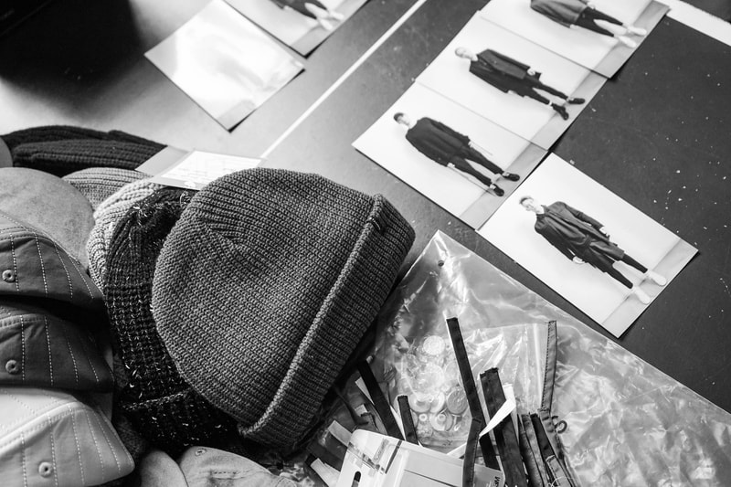 New York Fashion Week Mens Backstage Look