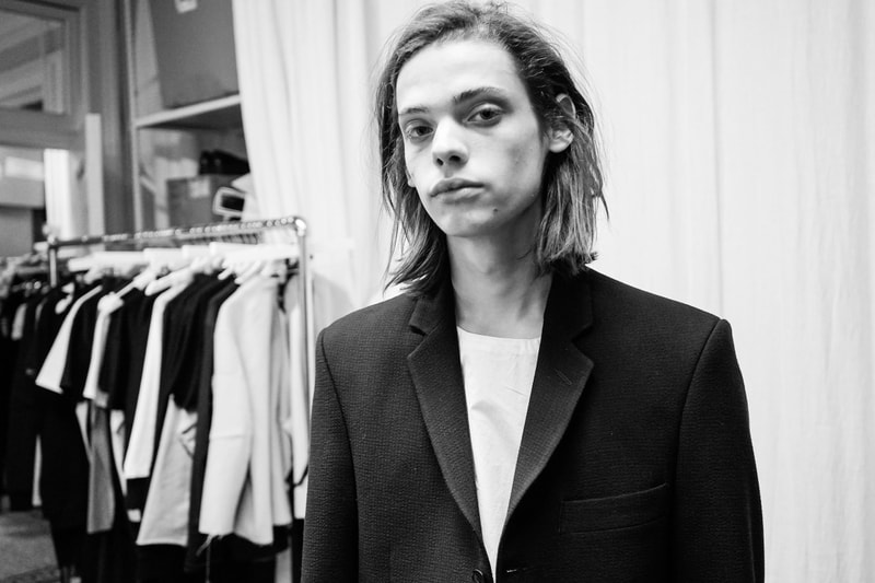 New York Fashion Week Mens Backstage Look