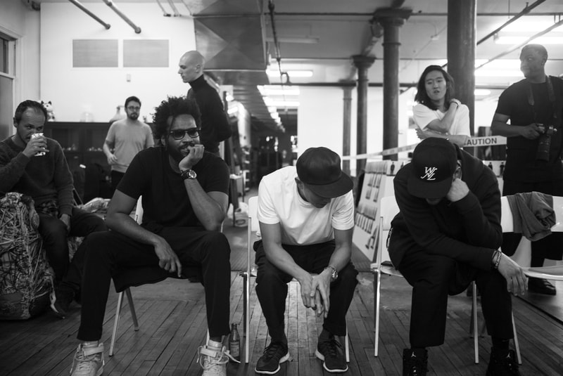 New York Fashion Week Mens Backstage Look