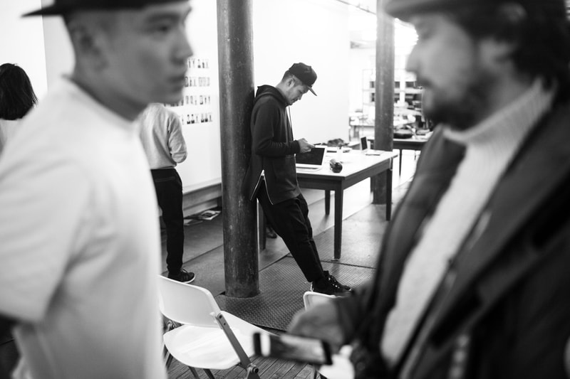 New York Fashion Week Mens Backstage Look