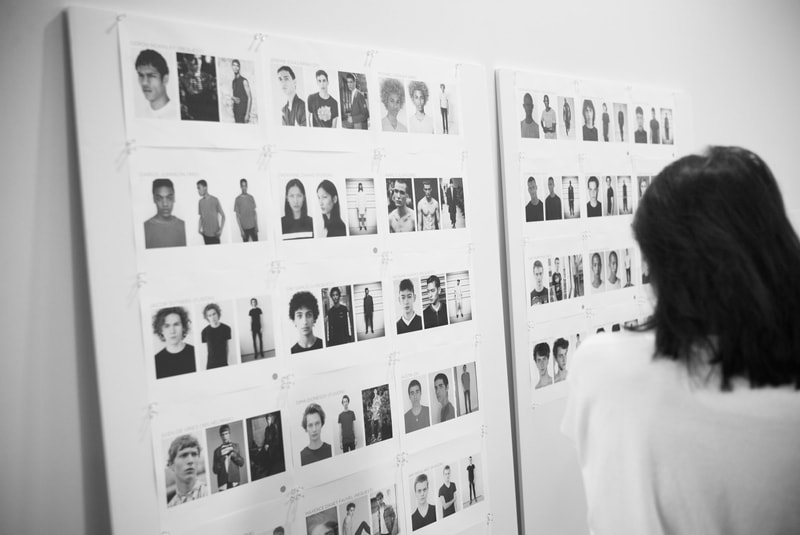 New York Fashion Week Mens Backstage Look
