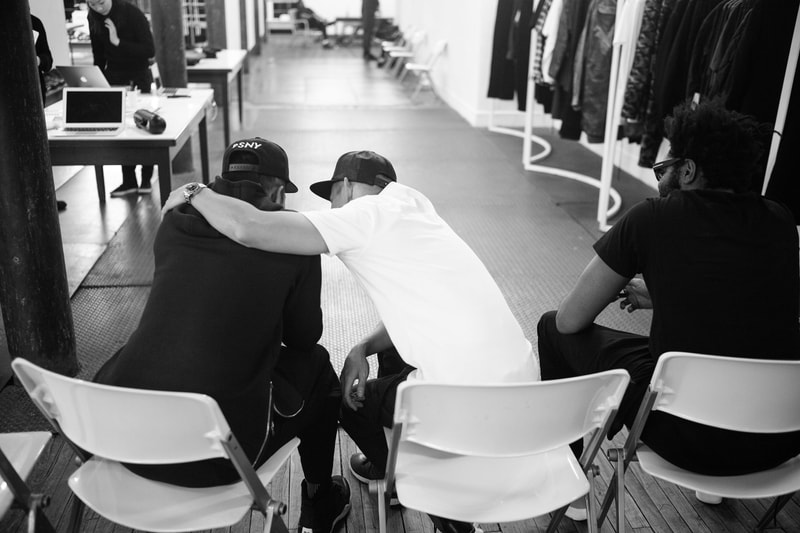 New York Fashion Week Mens Backstage Look