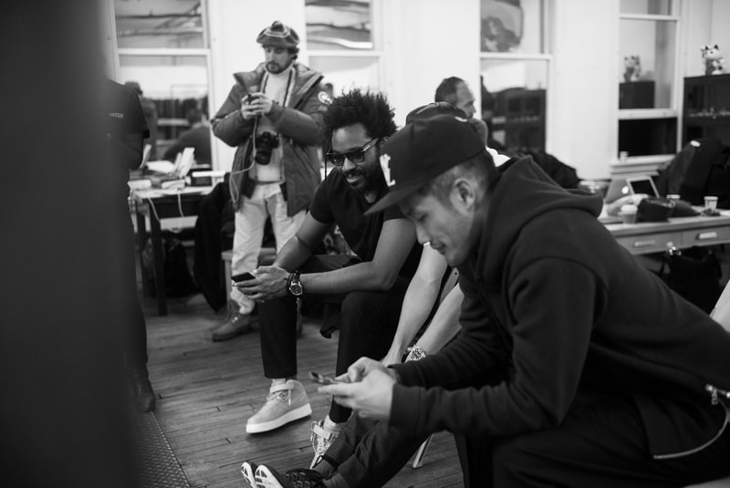 New York Fashion Week Mens Backstage Look