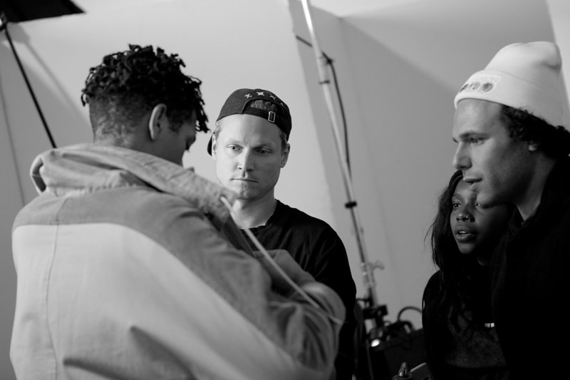 New York Fashion Week Mens Backstage Look
