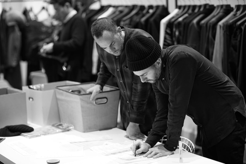 New York Fashion Week Mens Backstage Look