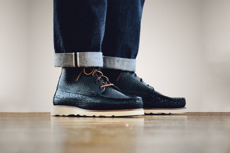 Uncrate x Oak Street Bison Leather Hunt Boots